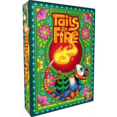Heidelberger Spieleverlag Tails on Fire - Kártyajáték - 2-6 Játékos - 20 Perc - 10 Év Felett Heidelberger Spieleverlag Tails on Fire - Kártyajáték - 2-6 Játékos - 20 Perc - 10 Év Felett