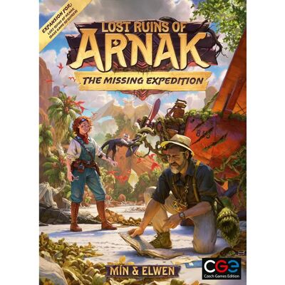 Asmodee Lost Ruins of Arnak - Die verschollene Expedition Erweiterung - Brettspiel Asmodee Lost Ruins of Arnak - Die verschollene Expedition Erweiterung - Brettspiel