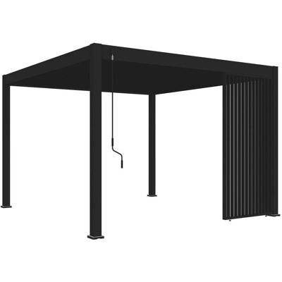 WEIDE Seitenwand Pavillon/Pergola - Anthrazit - 113/235/10 cm WEIDE Seitenwand Pavillon/Pergola - Anthrazit - 113/235/10 cm