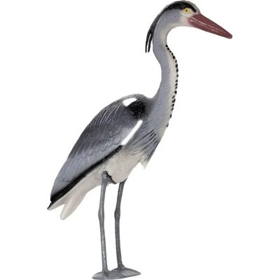 GARDIGO Bird Decoy - Reiher - Gray - 29cm x 16cm x 72cm - Bird Deterrent GARDIGO Bird Decoy - Reiher - Gray - 29cm x 16cm x 72cm - Bird Deterrent