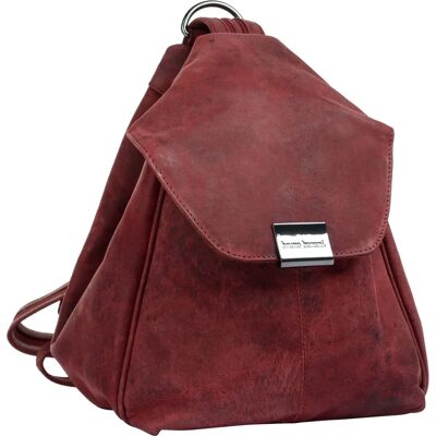 BRUNO BANANI Cityrucksack - rot - casual - Rindsleder BRUNO BANANI Cityrucksack - rot - casual - Rindsleder