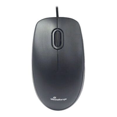 MediaRange MROS212 Optische Maus - Kabelgebunden - 3 Tasten - Schwarz MediaRange MROS212 Optische Maus - Kabelgebunden - 3 Tasten - Schwarz