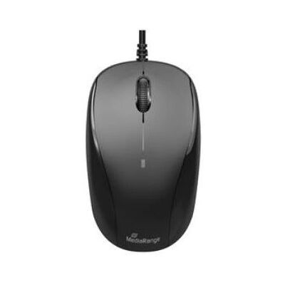 MediaRange MROS213 Maus - Optisch, 3-Knopf, USB - Büro MediaRange MROS213 Maus - Optisch, 3-Knopf, USB - Büro