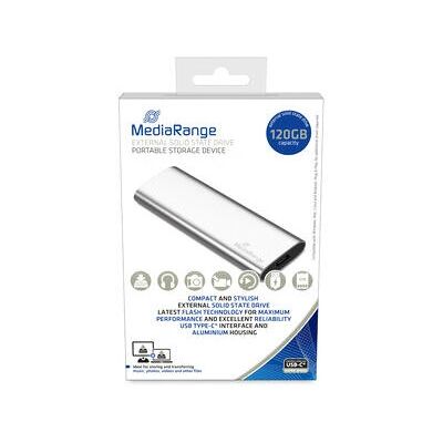 MediaRange USB 3.2 Gen2 Type-C - 120GB (MR1100) MediaRange USB 3.2 Gen2 Type-C - 120GB (MR1100)