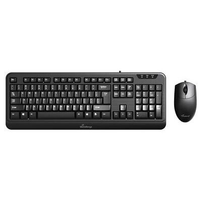 MediaRange - MROS108-GR - Noir - clavier et souris - Publicité MediaRange - MROS108-GR - Noir - clavier et souris - Publicité