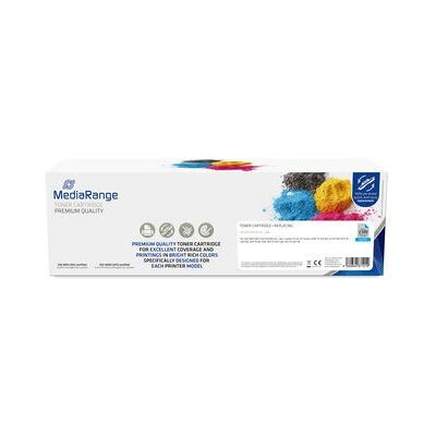 Cartouche de toner MediaRange Noir Cyan - Compatible HP CF541X 2500 Pages - Publicité Cartouche de toner MediaRange Noir Cyan - Compatible HP CF541X 2500 Pages - Publicité