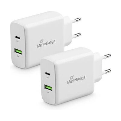 MediaRange MRMA113 Weiß 43W USB-Ladegerät - Smartphone & Tablet MediaRange MRMA113 Weiß 43W USB-Ladegerät - Smartphone & Tablet