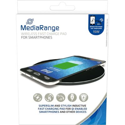 Ασύρματος γρήγορος φορτιστής MediaRange MRMA118 - Φορτιστής Ασύρματος γρήγορος φορτιστής MediaRange MRMA118 - Φορτιστής