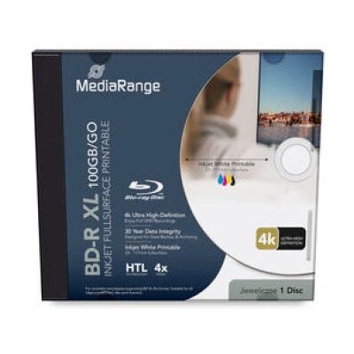 MediaRange MR520 100 GB Blu-ray disk - Blu-ray disk MediaRange MR520 100 GB Blu-ray disk - Blu-ray disk