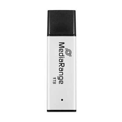 MediaRange MR1905-1 Unidad Flash USB - 1 TB - Negro, Plata - USB 3.2 Gen 1 MediaRange MR1905-1 Unidad Flash USB - 1 TB - Negro, Plata - USB 3.2 Gen 1