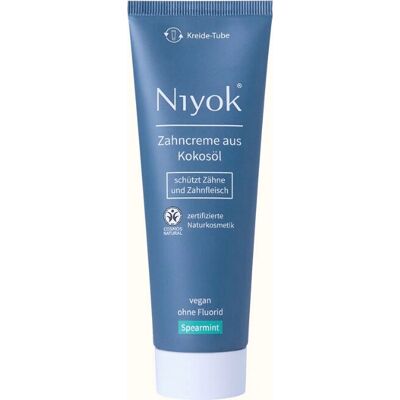Niyok 3204 Coconut Oil Spearmint Toothpaste - Toothpaste Niyok 3204 Coconut Oil Spearmint Toothpaste - Toothpaste