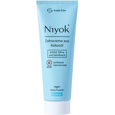 Niyok 3205 Coconut Oil Toothpaste - Vegan, Fluoride-Free - Germany Niyok 3205 Coconut Oil Toothpaste - Vegan, Fluoride-Free - Germany