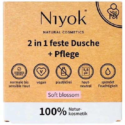 Niyok Soft Blossom Cleansing Bar - Cleansing Bar Niyok Soft Blossom Cleansing Bar - Cleansing Bar