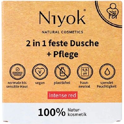 Niyok Barre Nettoyante Rouge Intense - Unisexe - Barre de nettoyage - Publicité Niyok Barre Nettoyante Rouge Intense - Unisexe - Barre de nettoyage - Publicité
