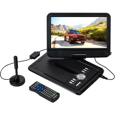 Reflexion DVD1025 - Tragbarer DVD-Player - 10,1 Zoll - Schwarz Reflexion DVD1025 - Tragbarer DVD-Player - 10,1 Zoll - Schwarz