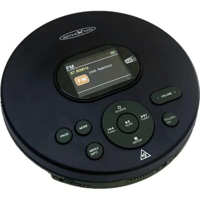 Reflexion PCD540DAB/BK Φορητός CD player - MP3, CD-R, CD-RW Reflexion PCD540DAB/BK Φορητός CD player - MP3, CD-R, CD-RW