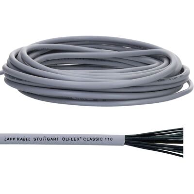 LAPP - Ölflex Classic 110 4x0.5mm² - Gris - Câble de commande - Publicité LAPP - Ölflex Classic 110 4x0.5mm² - Gris - Câble de commande - Publicité