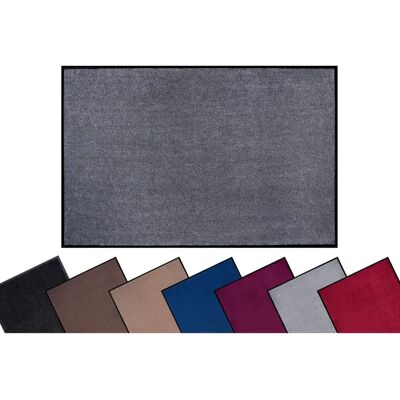 Uni Eingangsgrau Fußmatte 40x60 - Türmatte Uni Eingangsgrau Fußmatte 40x60 - Türmatte