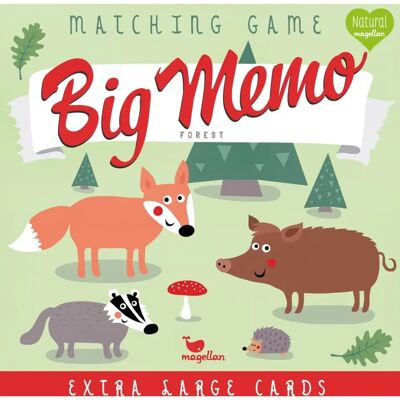 Magellan Big Memo - Forest - Gedächtnisspiel Magellan Big Memo - Forest - Gedächtnisspiel