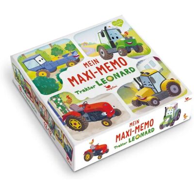 Magellan Mein Maxi-Memo - Traktor Leonard - Spielzeug Magellan Mein Maxi-Memo - Traktor Leonard - Spielzeug