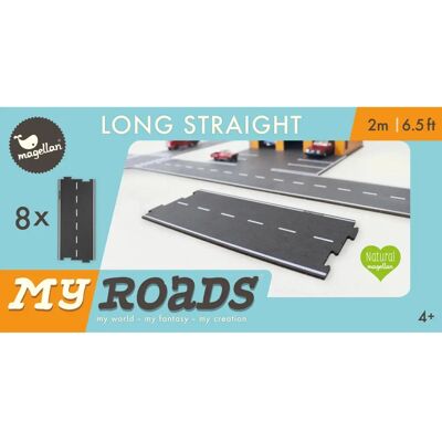 Magellan MyRoads - 8 Lange Gerade - Straßensatz Magellan MyRoads - 8 Lange Gerade - Straßensatz