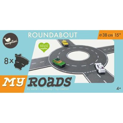 Magellan MyRoads Kreisverkehr - Nachhaltiges Holzspielzeug Magellan MyRoads Kreisverkehr - Nachhaltiges Holzspielzeug