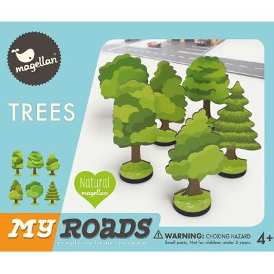 Werkhaus Natürliche Holzstämme - MyRoads Set Werkhaus Natürliche Holzstämme - MyRoads Set