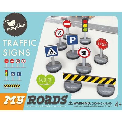 Magellan MyRoads Spielstraße - Traffic Signs, 17-teilig Magellan MyRoads Spielstraße - Traffic Signs, 17-teilig