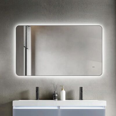 MARWELL - TALOS TREVISO - Schwarz - 120x70 cm - Mirror MARWELL - TALOS TREVISO - Schwarz - 120x70 cm - Mirror
