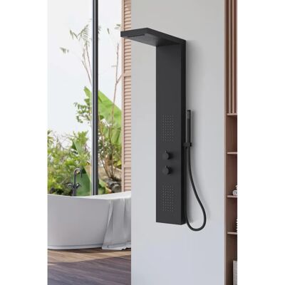 Colonna doccia MARWELL Essenza - Pioggia in acciaio inox - 125cm Colonna doccia MARWELL Essenza - Pioggia in acciaio inox - 125cm