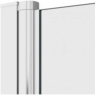 MARWELL YORK II - 90x190 cm - Silber - Beidseitig montierbare Duschtür MARWELL YORK II - 90x190 cm - Silber - Beidseitig montierbare Duschtür