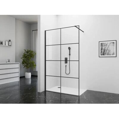 MARWELL - BLACK WINDOW - 100x195 cm - Schwarz - Duschabtrennung MARWELL - BLACK WINDOW - 100x195 cm - Schwarz - Duschabtrennung