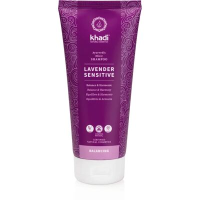 Khadi Lavender Sensitive Shampoo - Sensitive Hair & Scalp Care Khadi Lavender Sensitive Shampoo - Sensitive Hair & Scalp Care