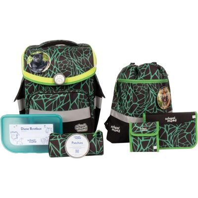SCHOOL-MOOD Timeless Panther Schulranzen - Rucksack SCHOOL-MOOD Timeless Panther Schulranzen - Rucksack