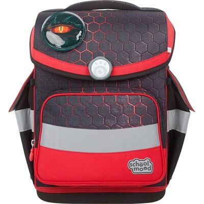 School-Mood Mika (Drache) Rot 7-teiliges Schulranzen-Set School-Mood Mika (Drache) Rot 7-teiliges Schulranzen-Set