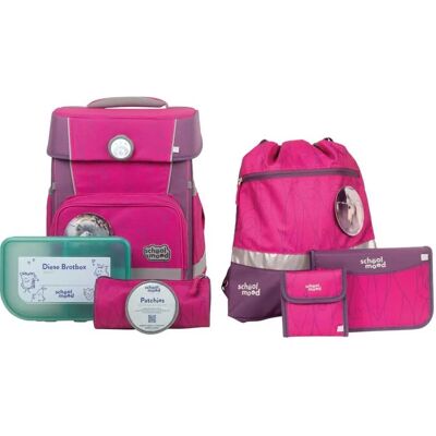 Schulranzen SCHOOL-MOOD Luisa rosa - Set Schulranzen SCHOOL-MOOD Luisa rosa - Set