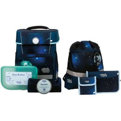 School-Mood Moritz (Weltall) Grau - Schulranzen Set School-Mood Moritz (Weltall) Grau - Schulranzen Set