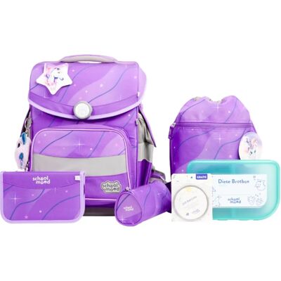 SCHOOL-MOOD Timeless Pro Schulranzen - Marie (Pegasus) - Ergonomisch, recycelt, leicht SCHOOL-MOOD Timeless Pro Schulranzen - Marie (Pegasus) - Ergonomisch, recycelt, leicht