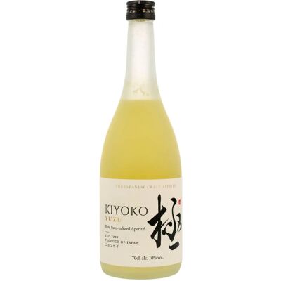 Kiyoko Yuzu Aperitif - Yuzu-infundierter japanischer Sake 10% 0,7l Kiyoko Yuzu Aperitif - Yuzu-infundierter japanischer Sake 10% 0,7l