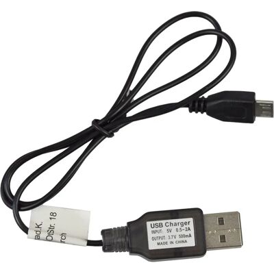 Amewi AFX4 XP USB-Ladekabel - Kabel für Fernsteuerungsmodell Amewi AFX4 XP USB-Ladekabel - Kabel für Fernsteuerungsmodell