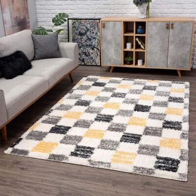 Carpet City Tæppe Pulpy 554 Grau 80x300cm - Teppich Carpet City Tæppe Pulpy 554 Grau 80x300cm - Teppich