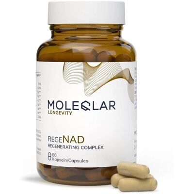 MoleQlar regeNAD - NAD Regenerierende Komplex 60 Kapseln MoleQlar regeNAD - NAD Regenerierende Komplex 60 Kapseln