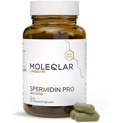 MoleQlar Spermidin 6 mg Kapseln - Nahrungsergänzung MoleQlar Spermidin 6 mg Kapseln - Nahrungsergänzung