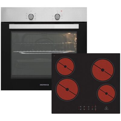 RESPEKTA - Einbauherdset autark - 56 l - Insieme forno da incasso autonomo RESPEKTA - Einbauherdset autark - 56 l - Insieme forno da incasso autonomo