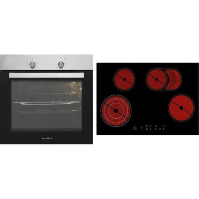 Respekta Set Forno - 56L, Nero, 7 Modi Respekta Set Forno - 56L, Nero, 7 Modi