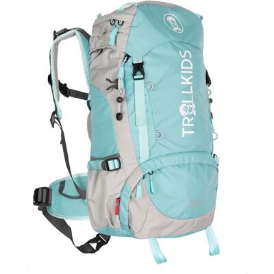 Trollkids Trolltunga Pack 30L - Wanderrucksack - Grau / Mint Trollkids Trolltunga Pack 30L - Wanderrucksack - Grau / Mint