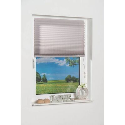 K-home Como grau 60x210 cm Plissee K-home Como grau 60x210 cm Plissee