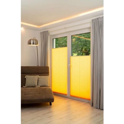 K-HOME Pisa Amarillo 60x130cm - Persiana plisada K-HOME Pisa Amarillo 60x130cm - Persiana plisada