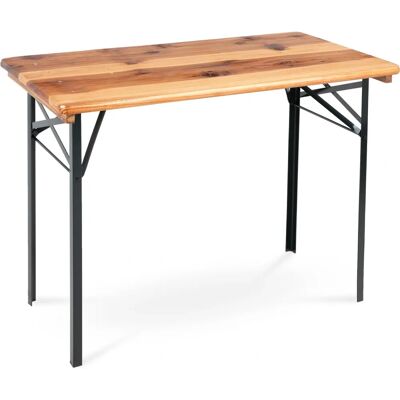 Table de jardin pliante en bois Stagecaptain - Table de jardin - Publicité Table de jardin pliante en bois Stagecaptain - Table de jardin - Publicité