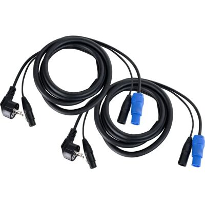 Pronomic - 2xHybrid XLR-SpeakON - 10m - Câbles Audio - Publicité Pronomic - 2xHybrid XLR-SpeakON - 10m - Câbles Audio - Publicité